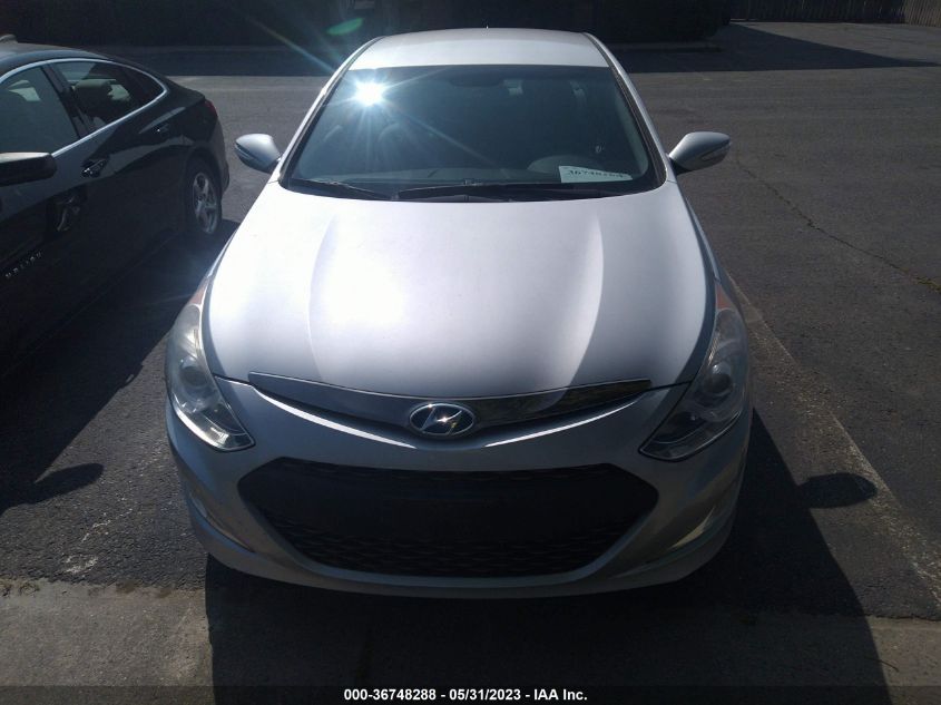 2014 HYUNDAI SONATA HYBRID - KMHEC4A48EA116761
