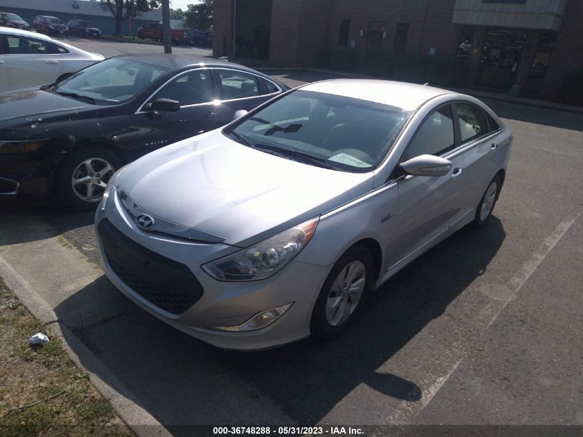 2014 HYUNDAI SONATA HYBRID - KMHEC4A48EA116761