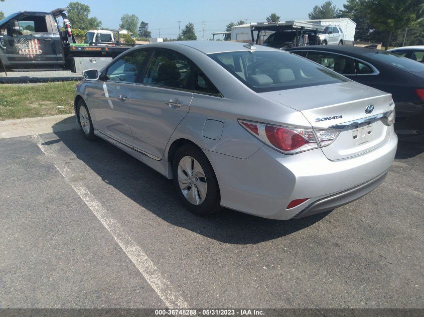 2014 HYUNDAI SONATA HYBRID - KMHEC4A48EA116761