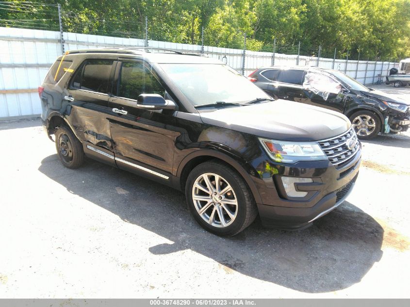 2016 FORD EXPLORER LIMITED - 1FM5K8F86GGD15636