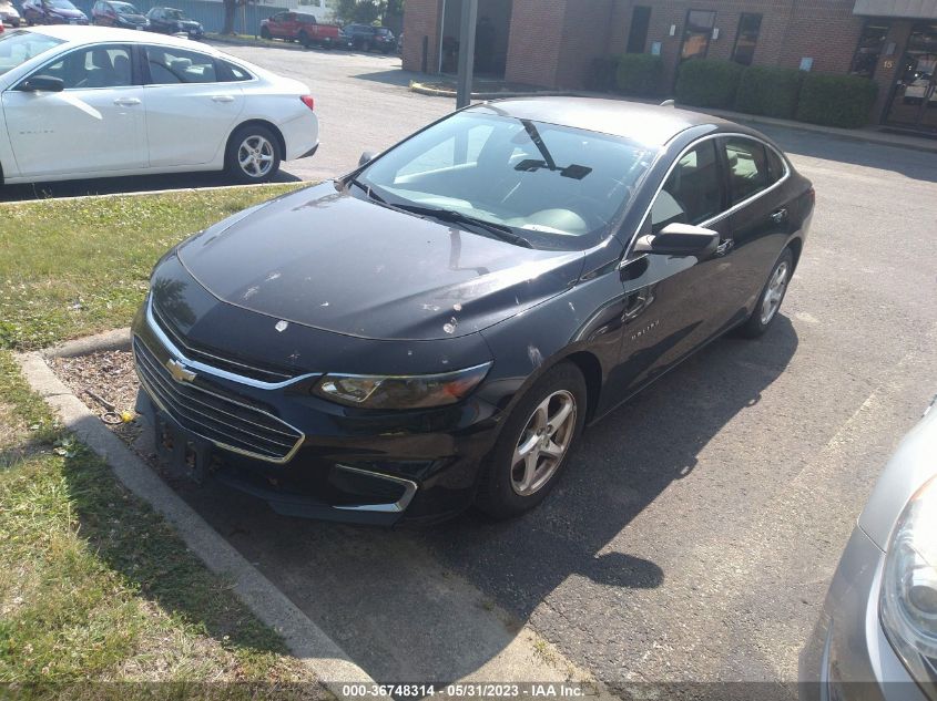 2016 CHEVROLET MALIBU LS - 1G1ZC5ST8GF222921