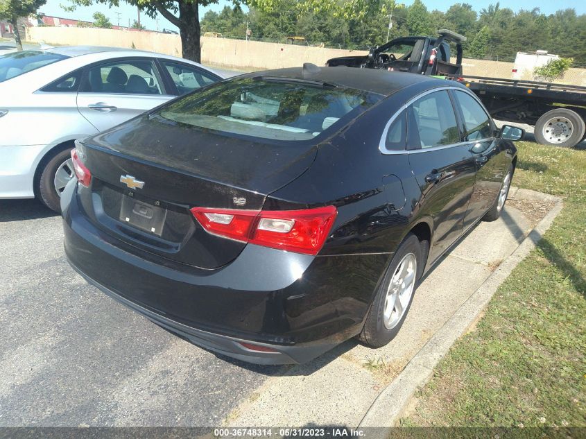 2016 CHEVROLET MALIBU LS - 1G1ZC5ST8GF222921