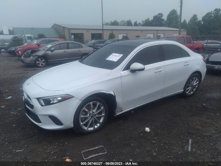 2019 MERCEDES-BENZ A-CLASS A 220 WDD3G4FBXKW026359