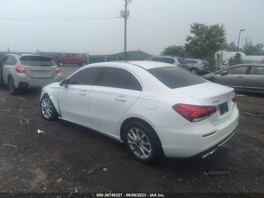 2019 MERCEDES-BENZ A-CLASS A 220 WDD3G4FBXKW026359