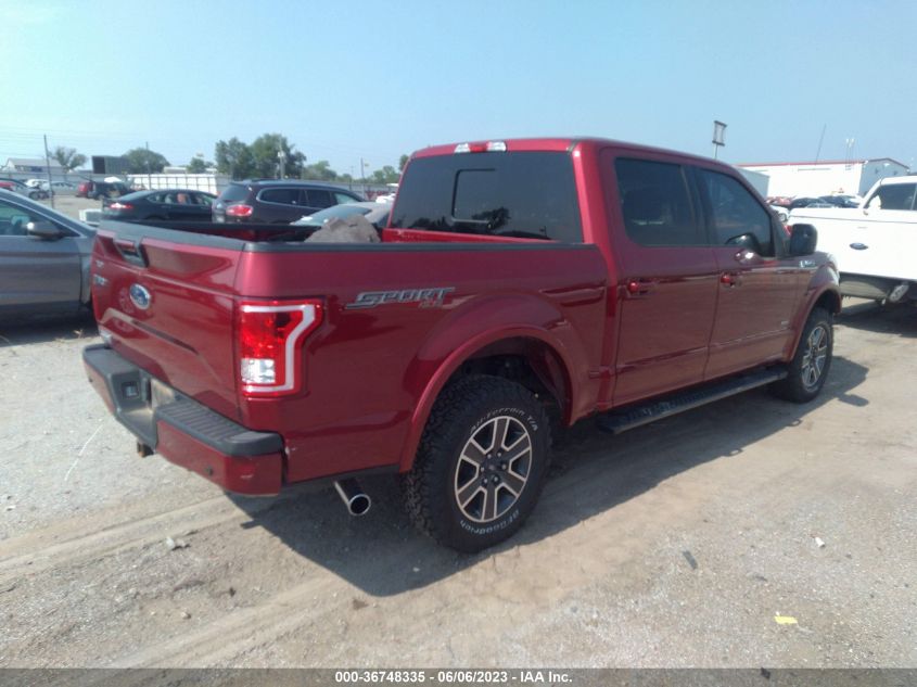 2016 FORD F-150 XLT/XL/LARIAT/PLATINUM - 1FTEW1EG3GKF46144