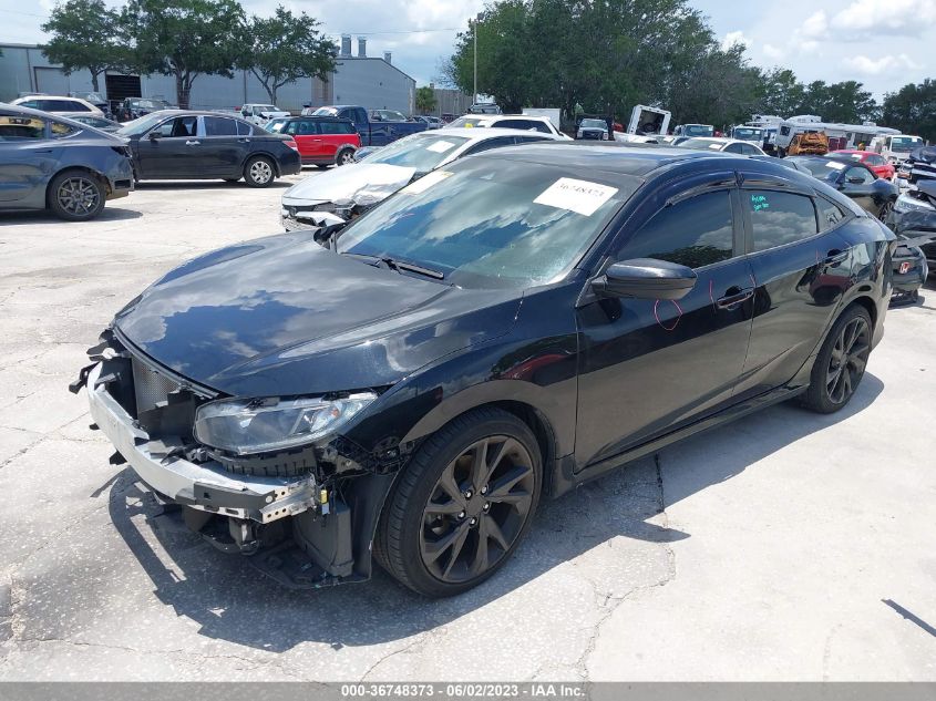 2020 HONDA CIVIC SEDAN SPORT - 2HGFC2F84LH592174