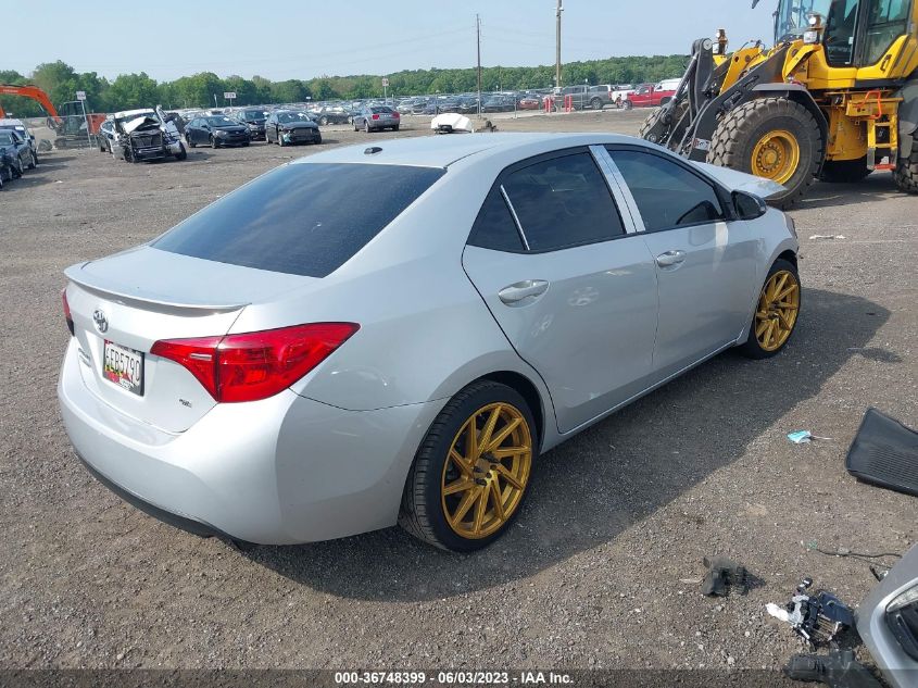 2017 TOYOTA COROLLA L/LE/XLE/SE - 5YFBURHE4HP599438