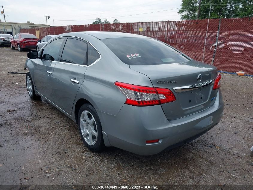 2013 NISSAN SENTRA SV - 3N1AB7AP9DL748275