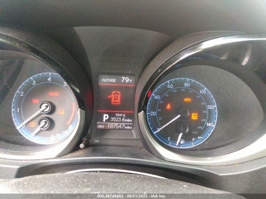 2015 TOYOTA COROLLA L/LE/S/S PLUS/LE PLUS - 2T1BURHE7FC425781