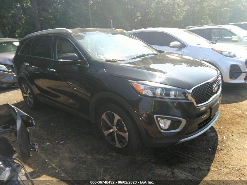 2016 KIA SORENTO EX - 5XYPH4A55GG161750