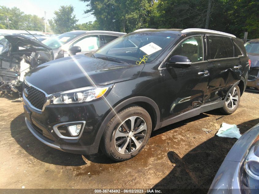 2016 KIA SORENTO EX - 5XYPH4A55GG161750