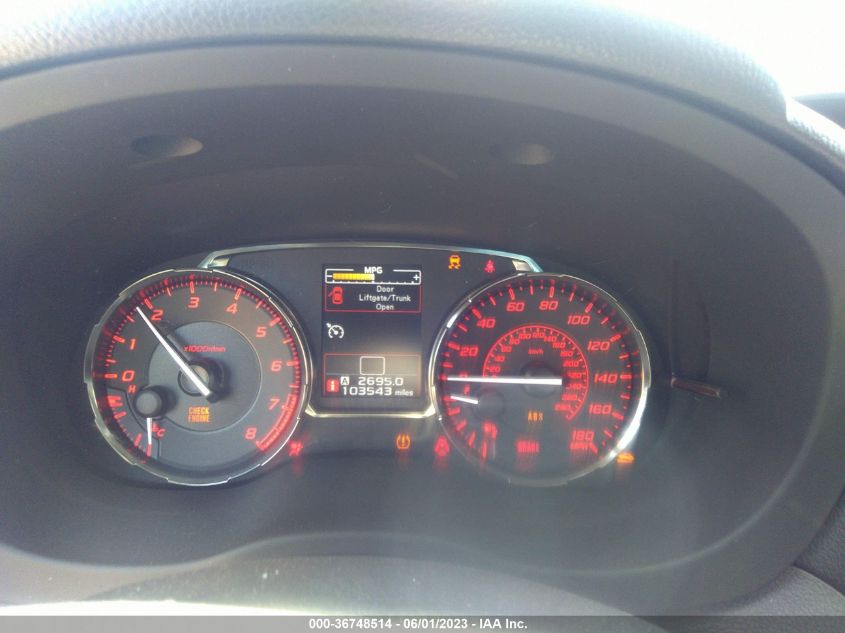 2015 SUBARU WRX - JF1VA1A60F9834159