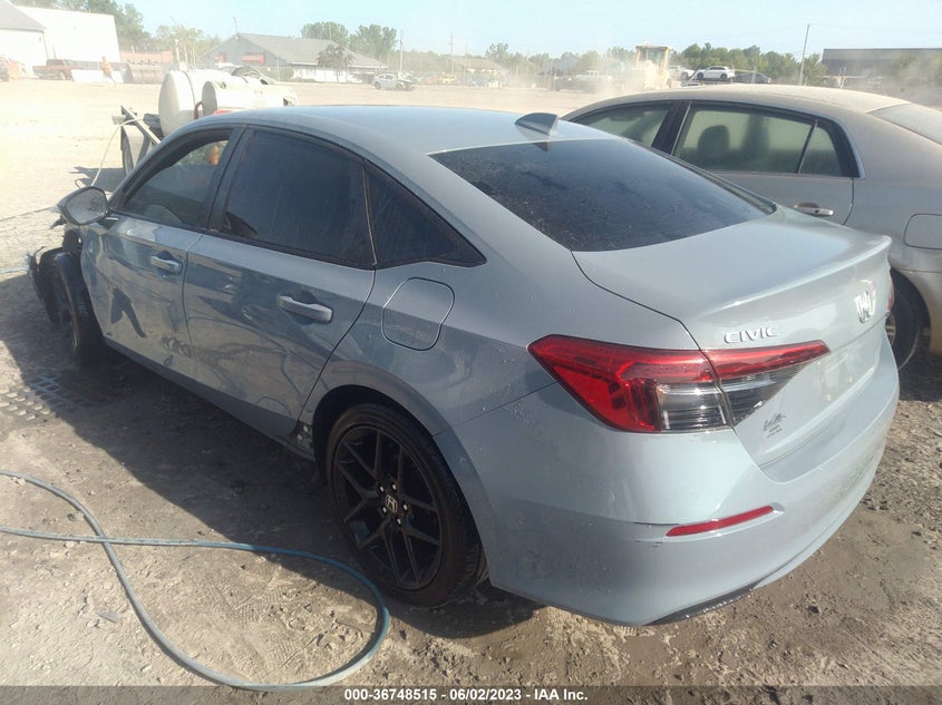 VIN 2HGFE2F56NH556053 2022 HONDA CIVIC SEDAN SPORT