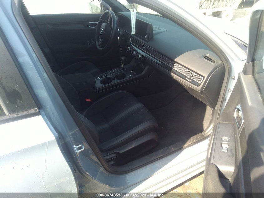 VIN 2HGFE2F56NH556053 2022 HONDA CIVIC SEDAN SPORT