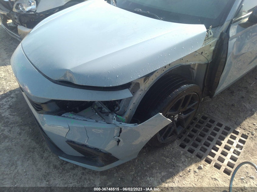 VIN 2HGFE2F56NH556053 2022 HONDA CIVIC SEDAN SPORT
