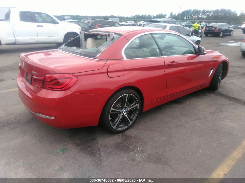 2019 BMW 4 SERIES 430I - WBA4Z1C53KEE51126