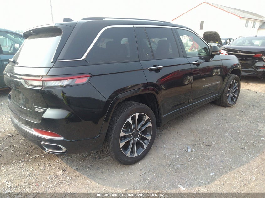 VIN 1C4RJHDG1N8565313 2022 JEEP GRAND CHEROKEE OVERLAND