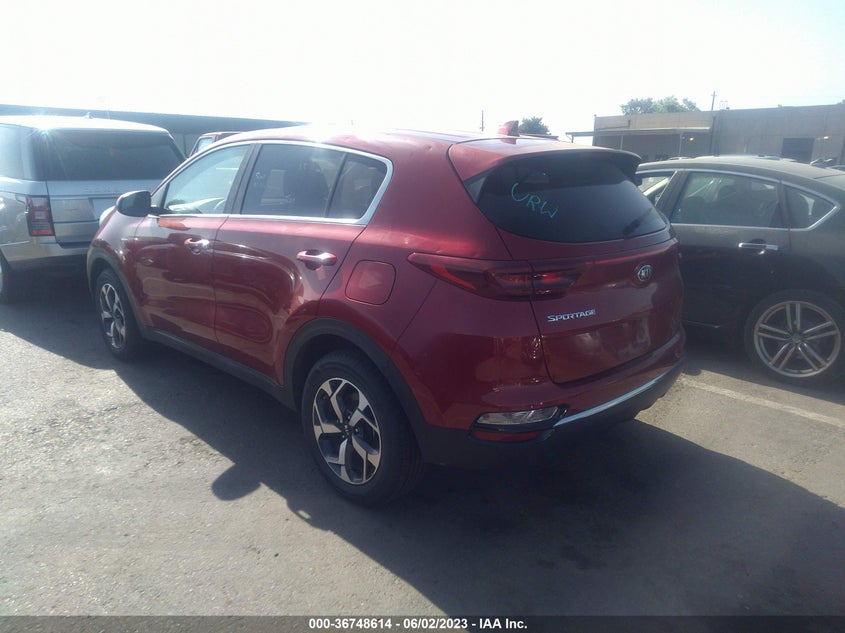 VIN KNDPMCAC7M7940371 2021 KIA SPORTAGE LX