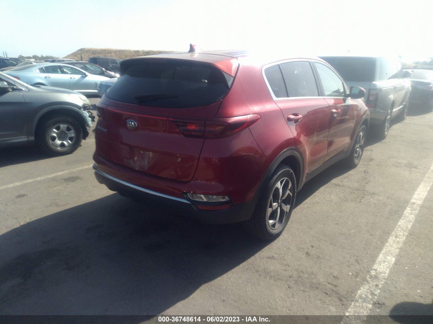 VIN KNDPMCAC7M7940371 2021 KIA SPORTAGE LX