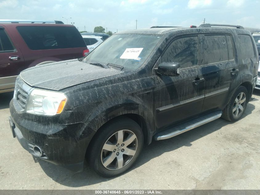 2014 HONDA PILOT TOURING - 5FNYF3H97EB023788