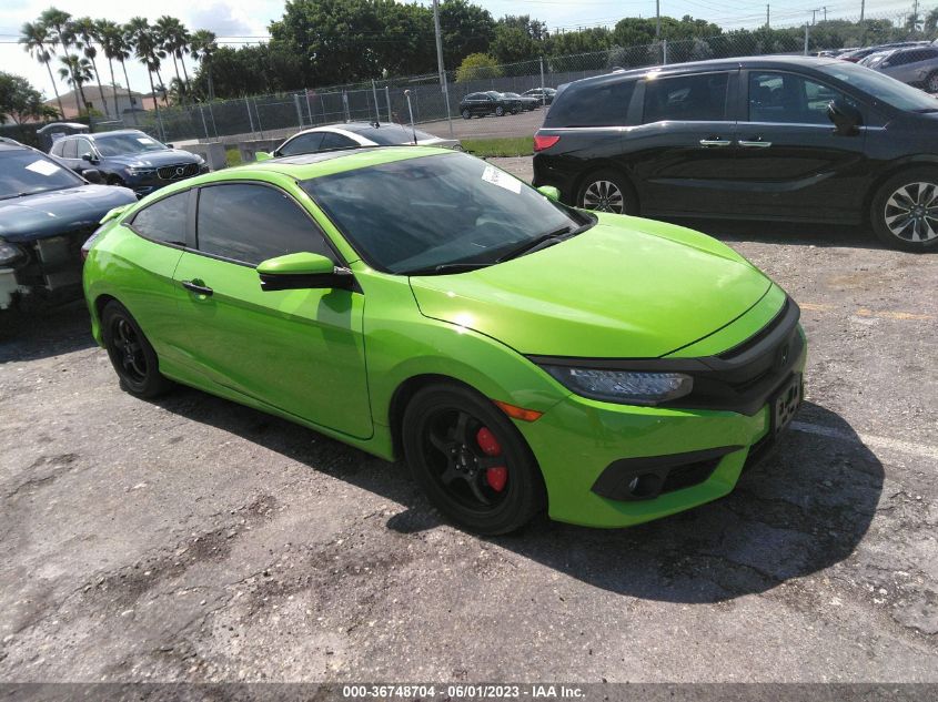 2016 HONDA CIVIC COUPE TOURING - 2HGFC3B95GH353128