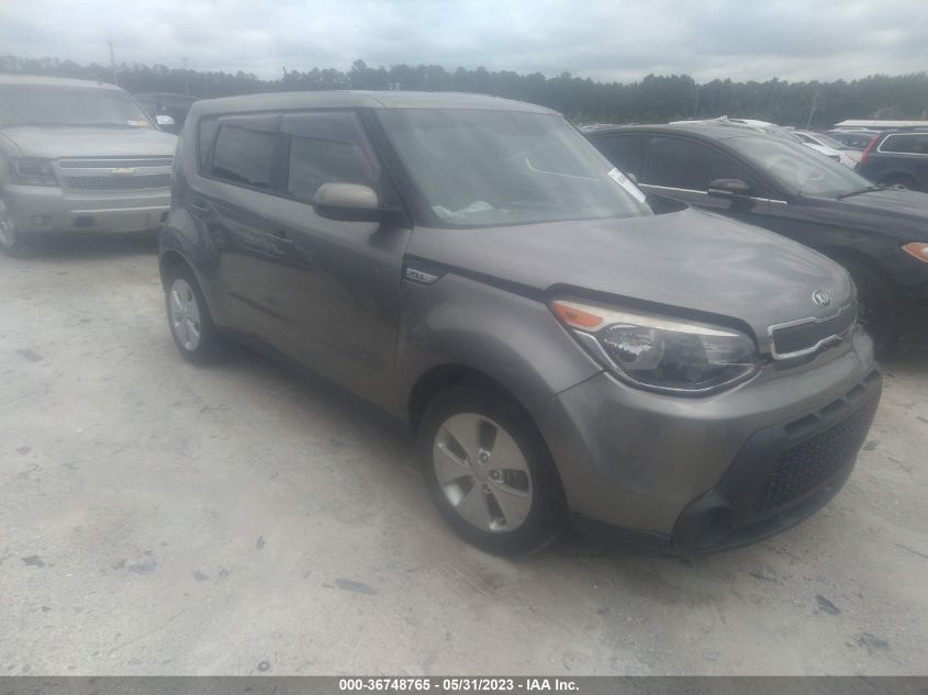 2016 KIA SOUL BASE - KNDJN2A29G7296106