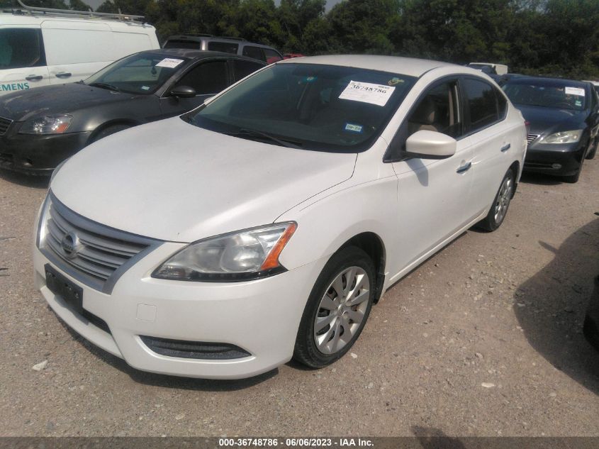 2015 NISSAN SENTRA SV - 3N1AB7APXFY230617