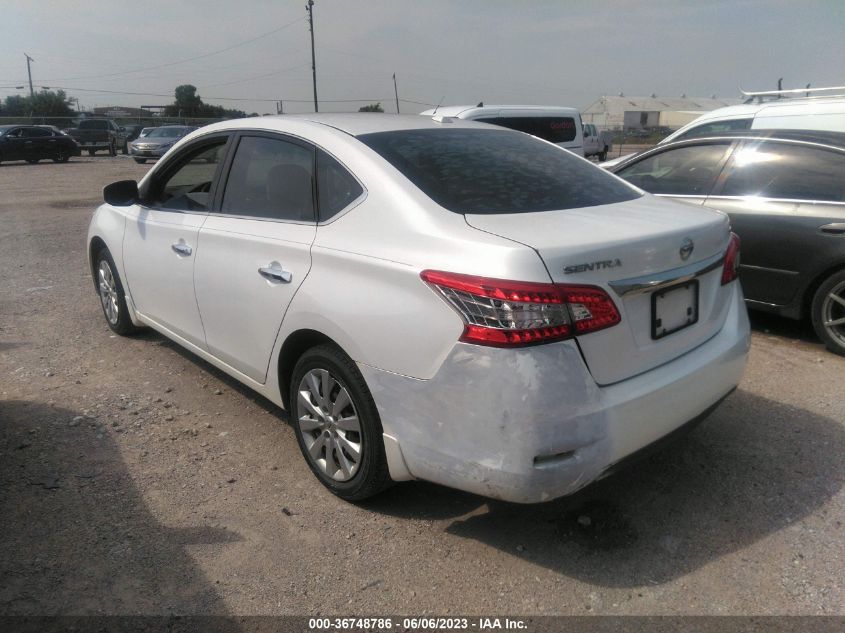 2015 NISSAN SENTRA SV - 3N1AB7APXFY230617