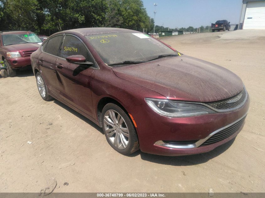 2015 CHRYSLER 200 LIMITED - 1C3CCCAB7FN713404