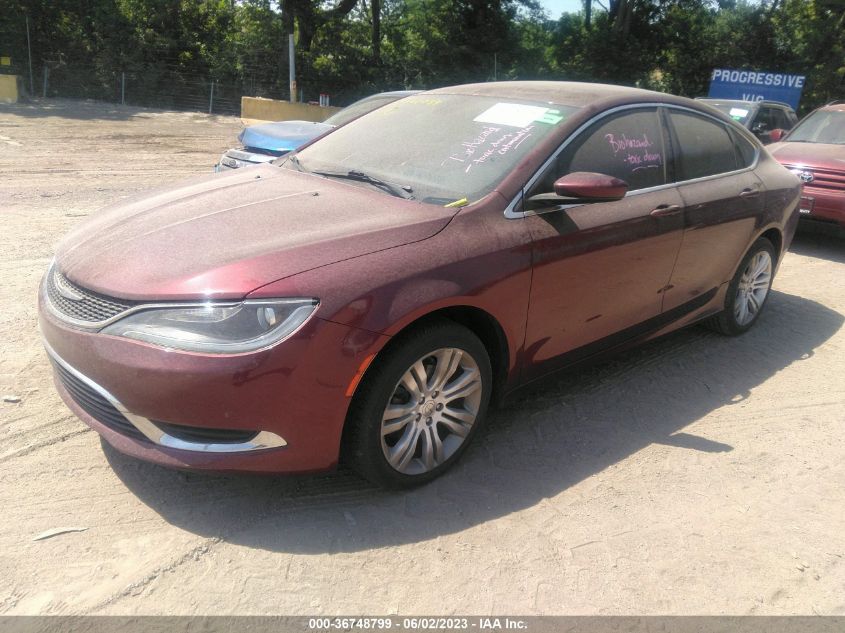 2015 CHRYSLER 200 LIMITED - 1C3CCCAB7FN713404