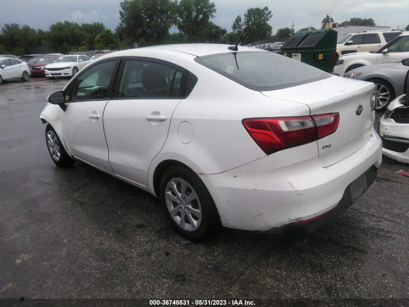 2016 KIA RIO LX - KNADM4A35G6576094