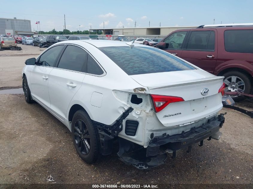 2016 HYUNDAI SONATA 2.4L SE - 5NPE24AF5GH401213