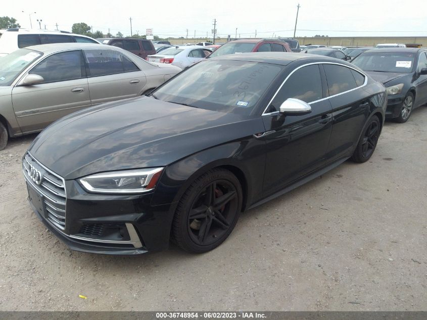 2018 AUDI S5 SPORTBACK PRESTIGE - WAUC4CF51JA033040