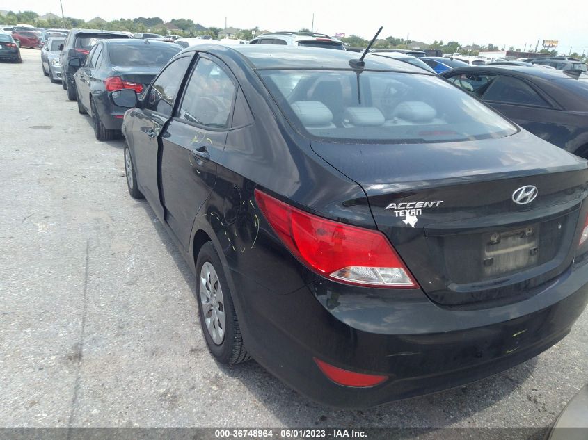 2016 HYUNDAI ACCENT SE - KMHCT4AE4GU996181