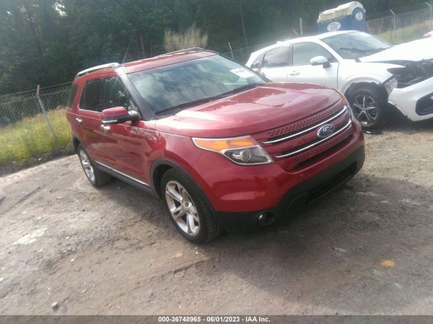 2014 FORD EXPLORER LIMITED - 1FM5K7F88EGB64306