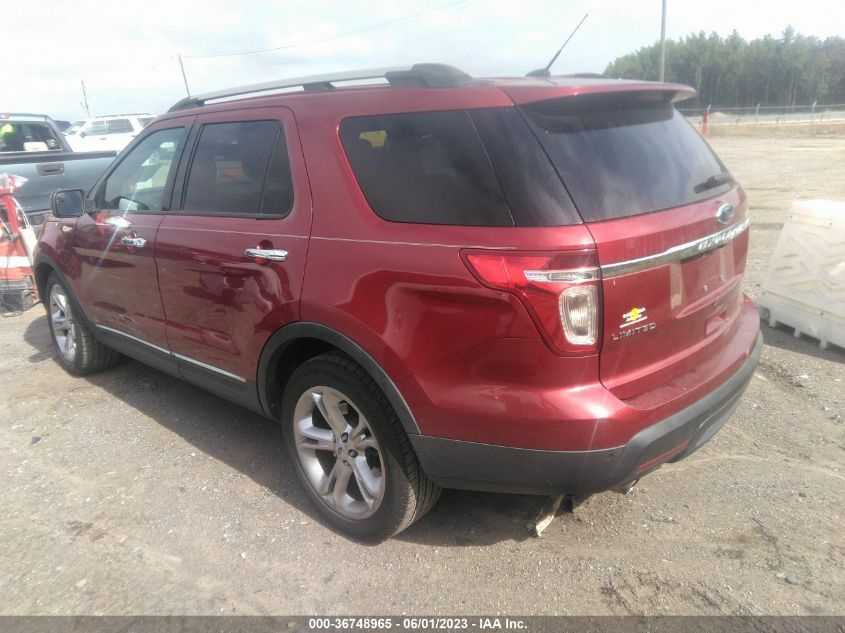 2014 FORD EXPLORER LIMITED - 1FM5K7F88EGB64306