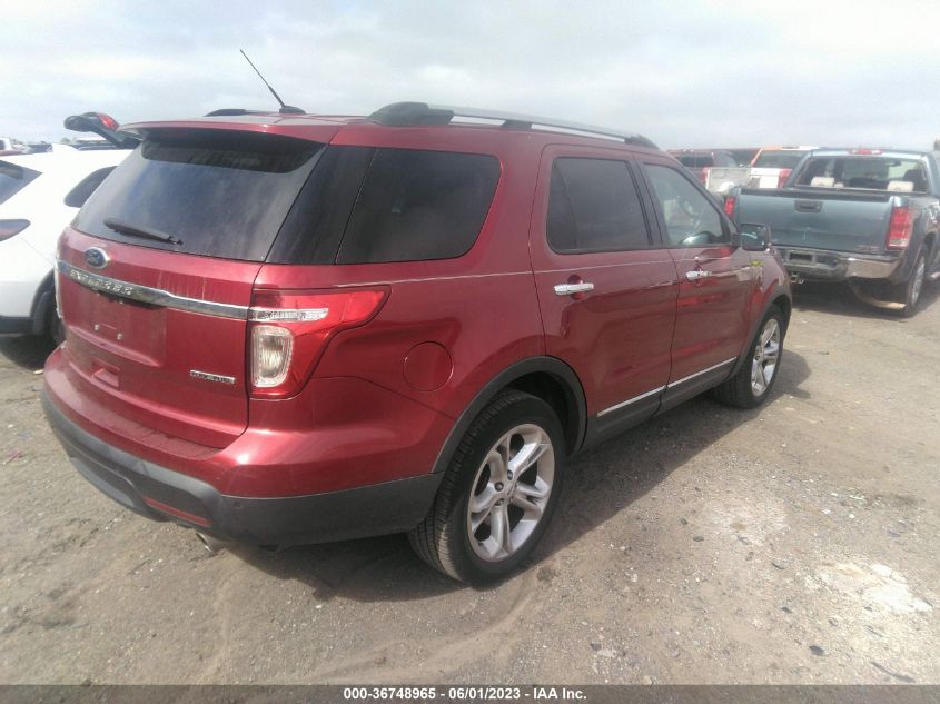 2014 FORD EXPLORER LIMITED - 1FM5K7F88EGB64306