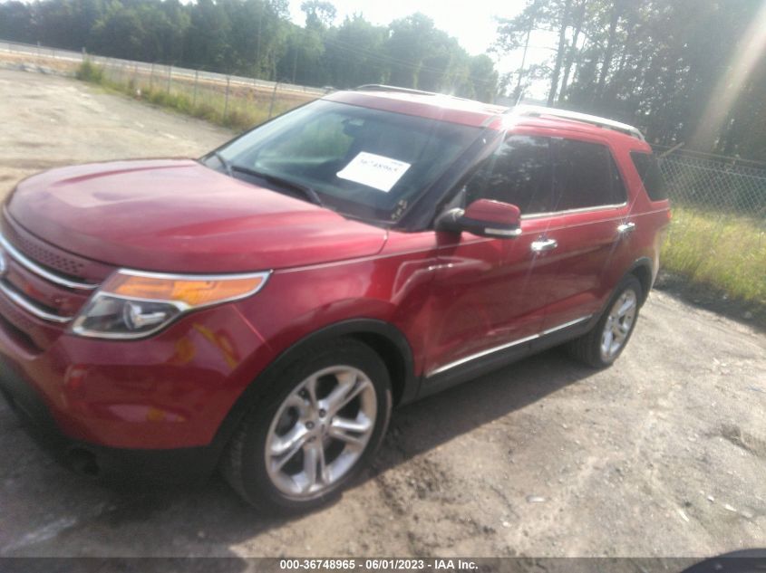 2014 FORD EXPLORER LIMITED - 1FM5K7F88EGB64306