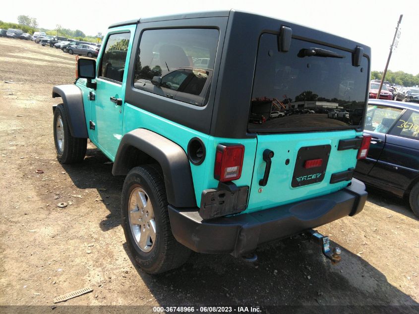 2013 JEEP WRANGLER SPORT - 1C4AJWAG0DL514144