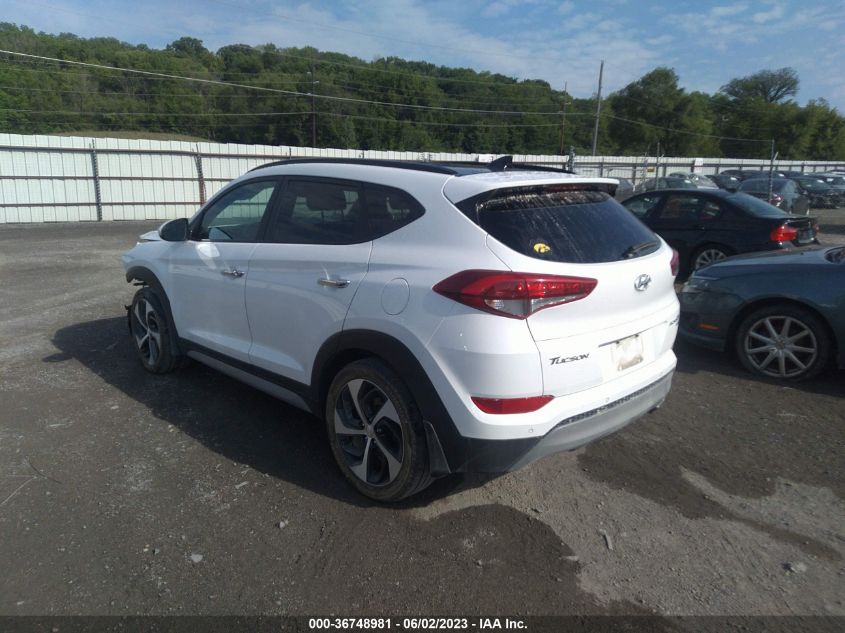 2018 HYUNDAI TUCSON LIMITED - KM8J3CA22JU623185