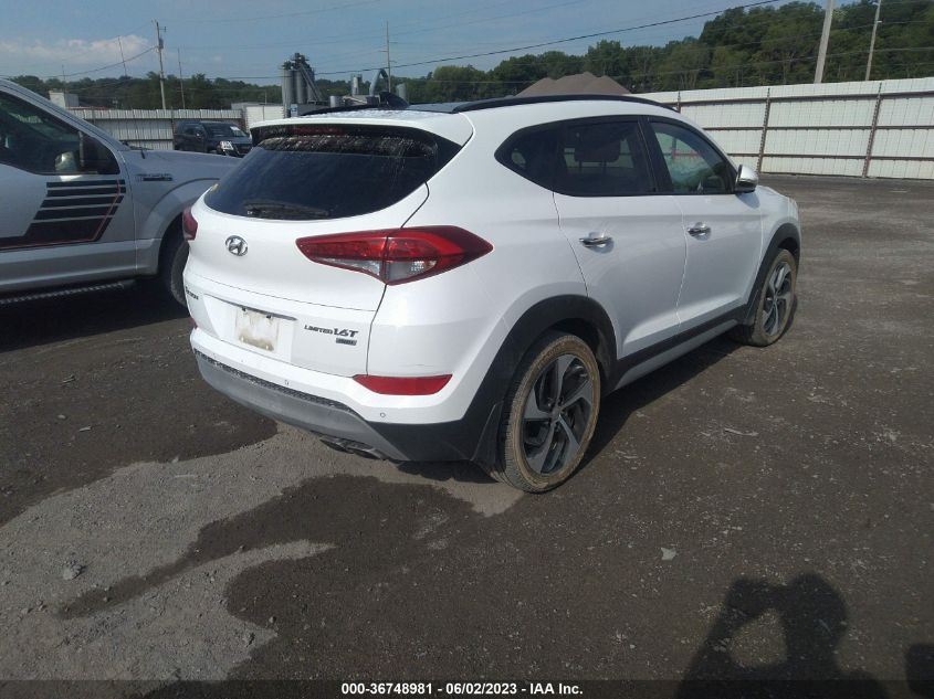 2018 HYUNDAI TUCSON LIMITED - KM8J3CA22JU623185