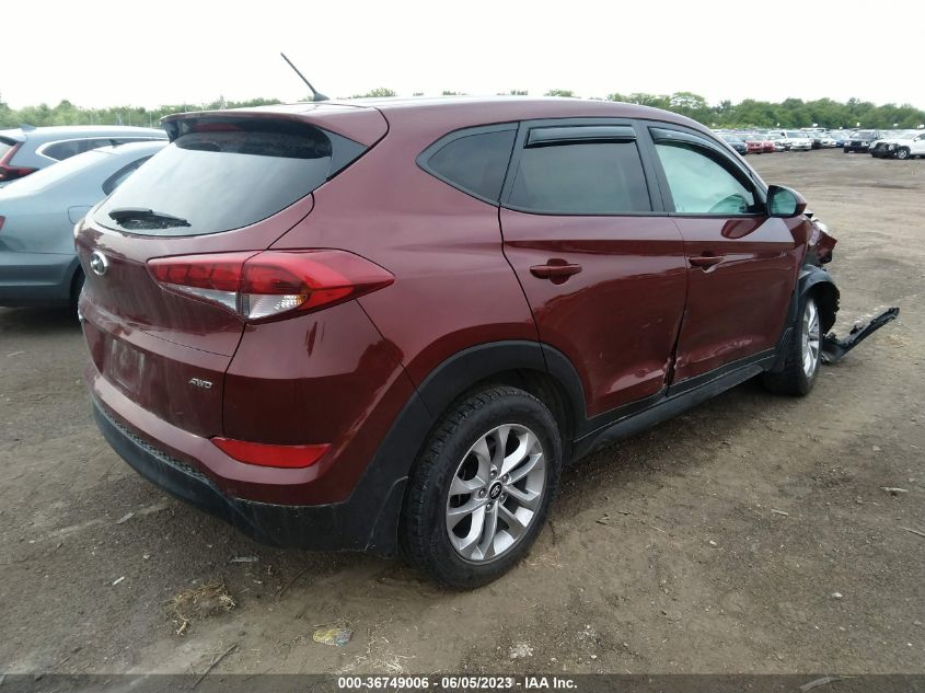 2018 HYUNDAI TUCSON SE - KM8J2CA49JU801887