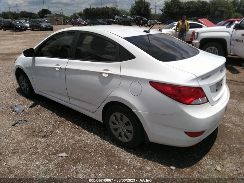 2016 HYUNDAI ACCENT SE - KMHCT4AE6GU083535