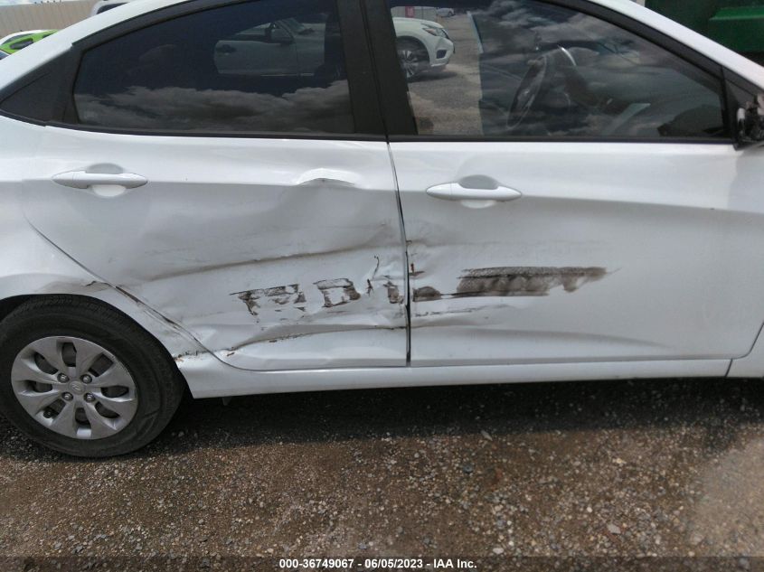 2016 HYUNDAI ACCENT SE - KMHCT4AE6GU083535