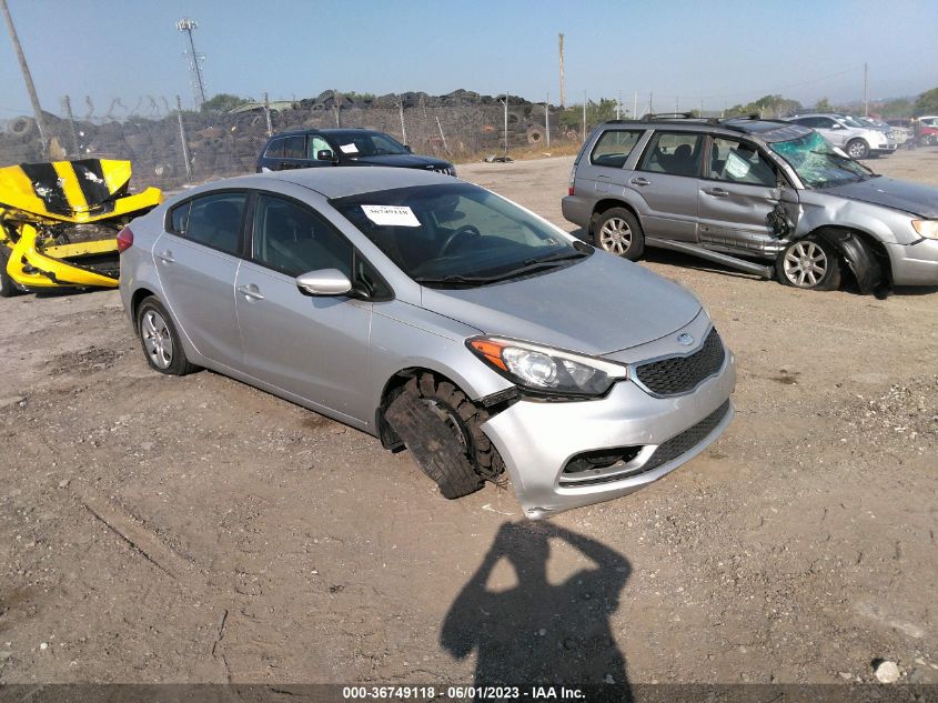 2014 KIA FORTE LX - KNAFK4A67E5157613