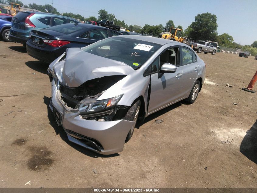 2014 HONDA CIVIC SEDAN LX - 19XFB2F56EE276216