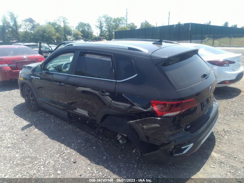 2022 VOLKSWAGEN TAOS SE - 3VVPX7B21NM018384
