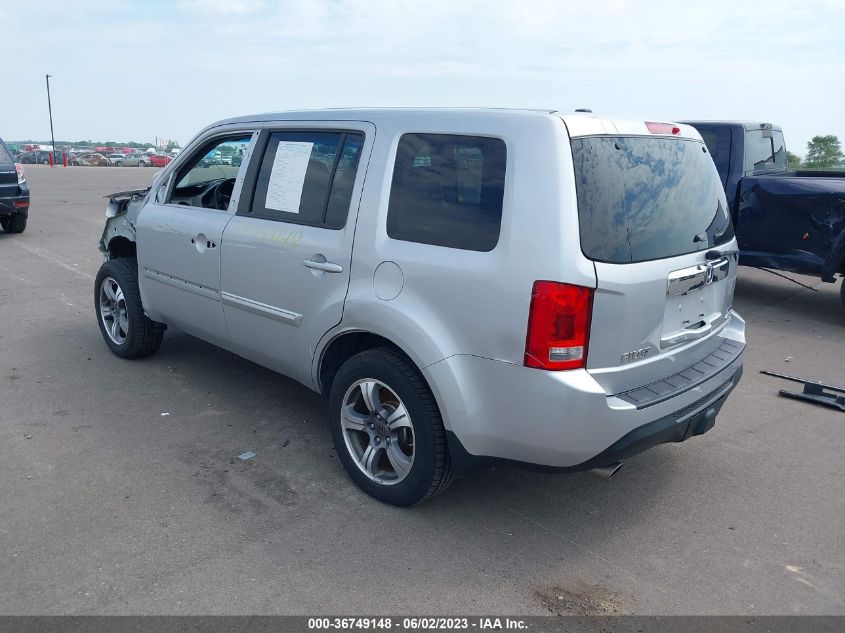 2015 HONDA PILOT SE - 5FNYF4H35FB034288
