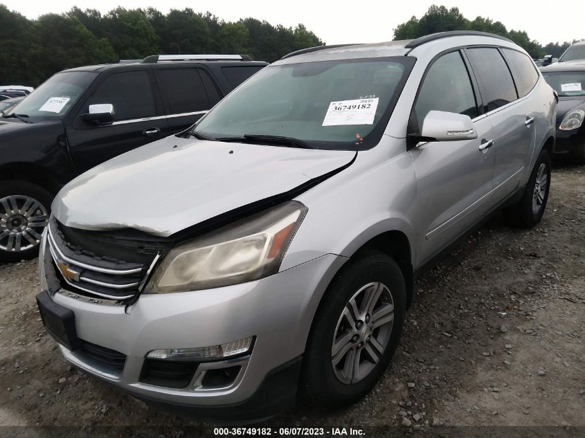 2015 CHEVROLET TRAVERSE LT - 1GNKRGKDXFJ310805