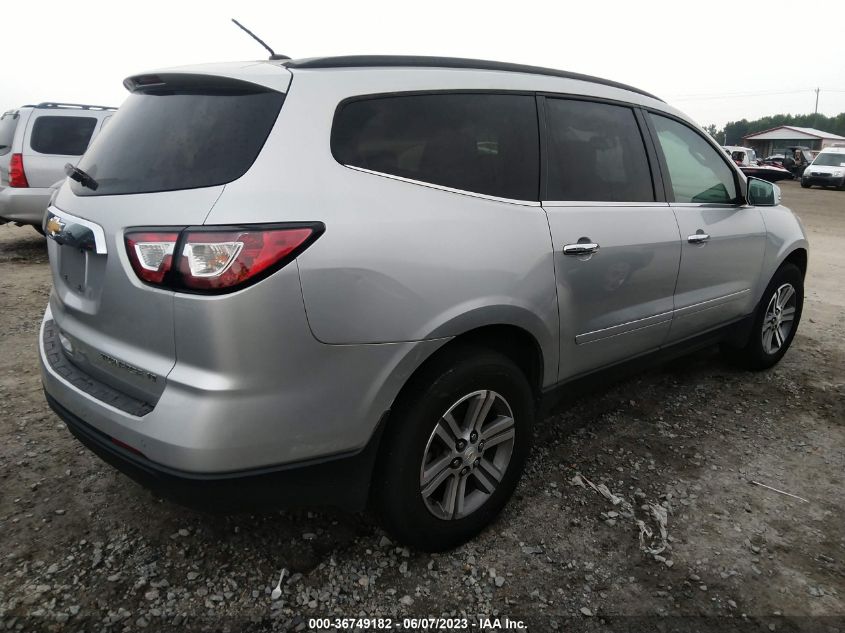 2015 CHEVROLET TRAVERSE LT - 1GNKRGKDXFJ310805